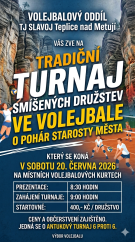 volejbalový turnaj na hřišti