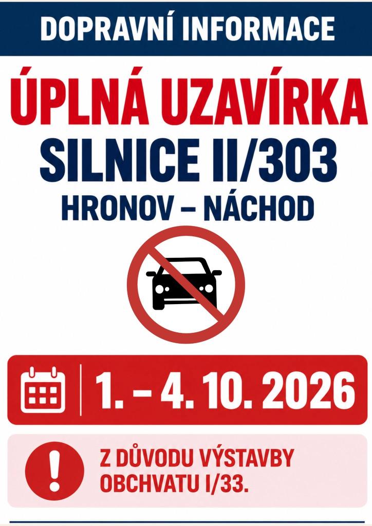 uzavírka Náchod,Broumovská II. etapa
