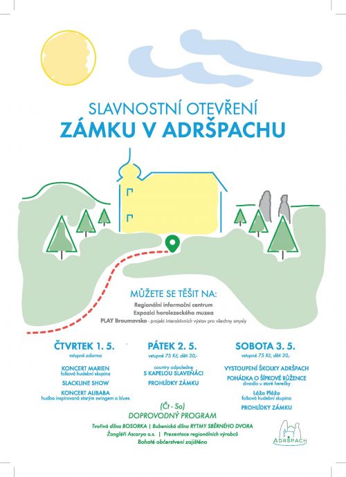zámek Adršpach